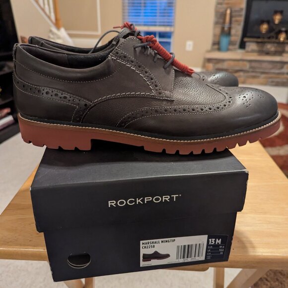 Rockport Means  Size 13 Leather Shoes NWT main image 4